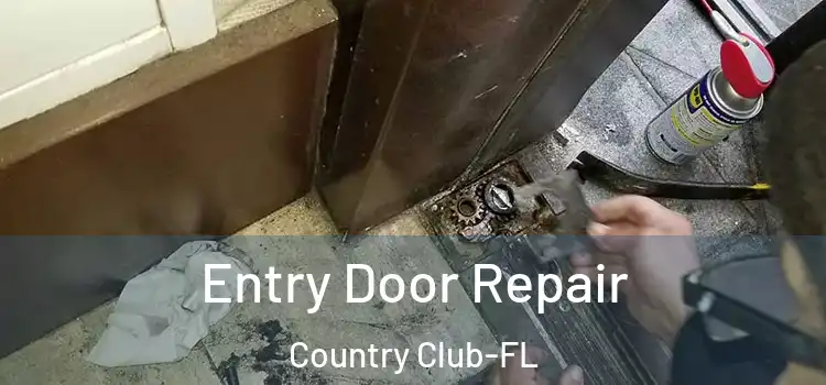  Entry Door Repair Country Club-FL