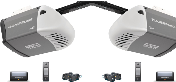 chamberlain garage door openers in Country Club