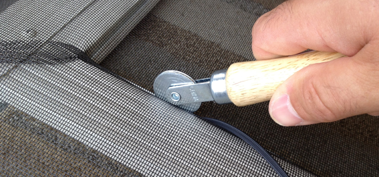 metal screen door repair in Country Club