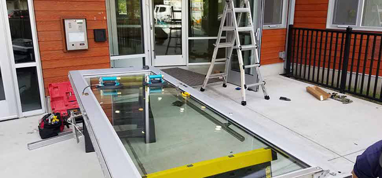 storefront door glass replacement Country Club